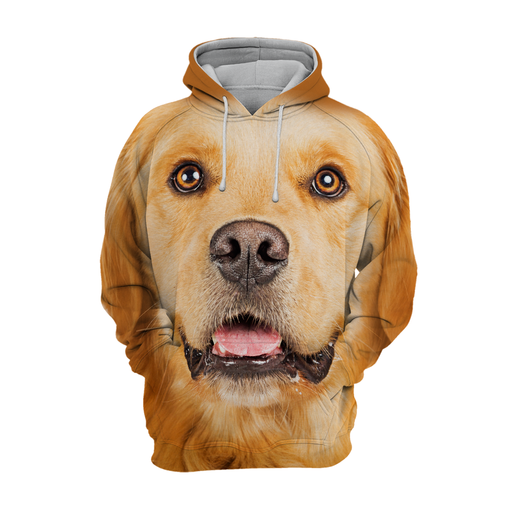 Unisex Honden Hoodie | Golden Retriever