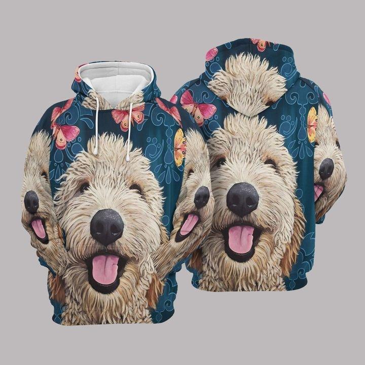 Unisex Honden Hoodie | Labradoodle Cute