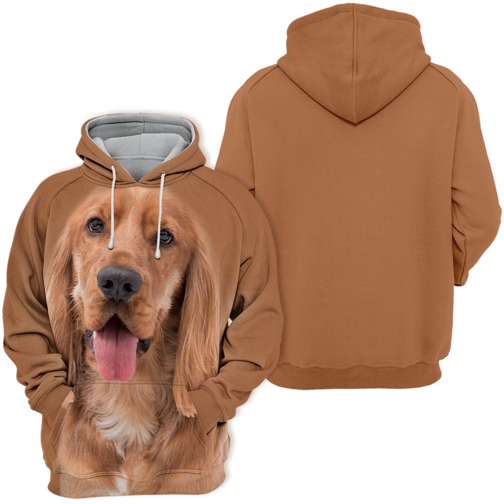 Unisex Honden Hoodie | Cocker Spaniel Happy