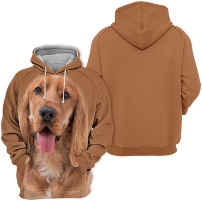 Unisex Honden Hoodie | Cocker Spaniel Happy