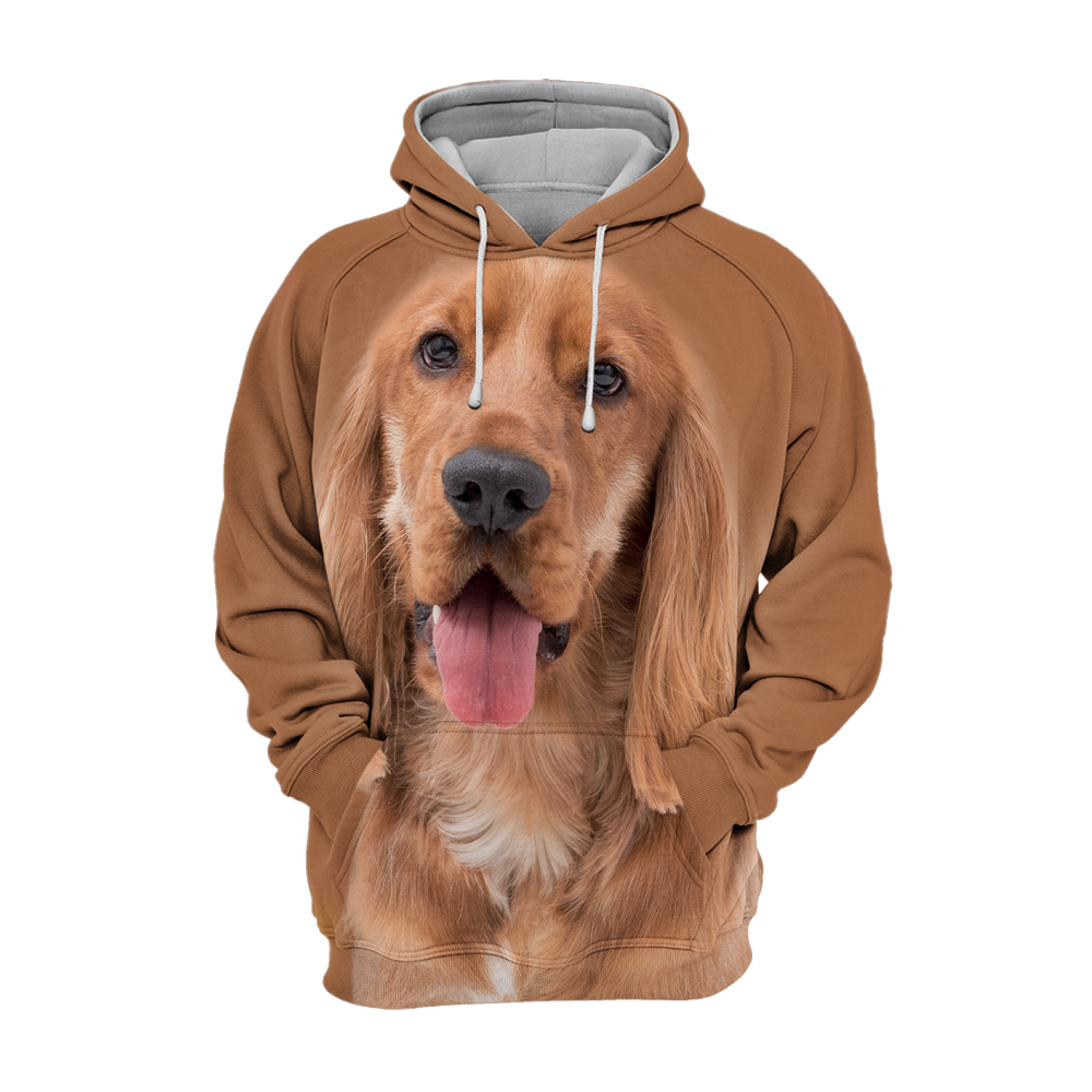 Unisex Honden Hoodie | Cocker Spaniel Happy