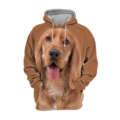 Unisex Honden Hoodie | Cocker Spaniel Happy