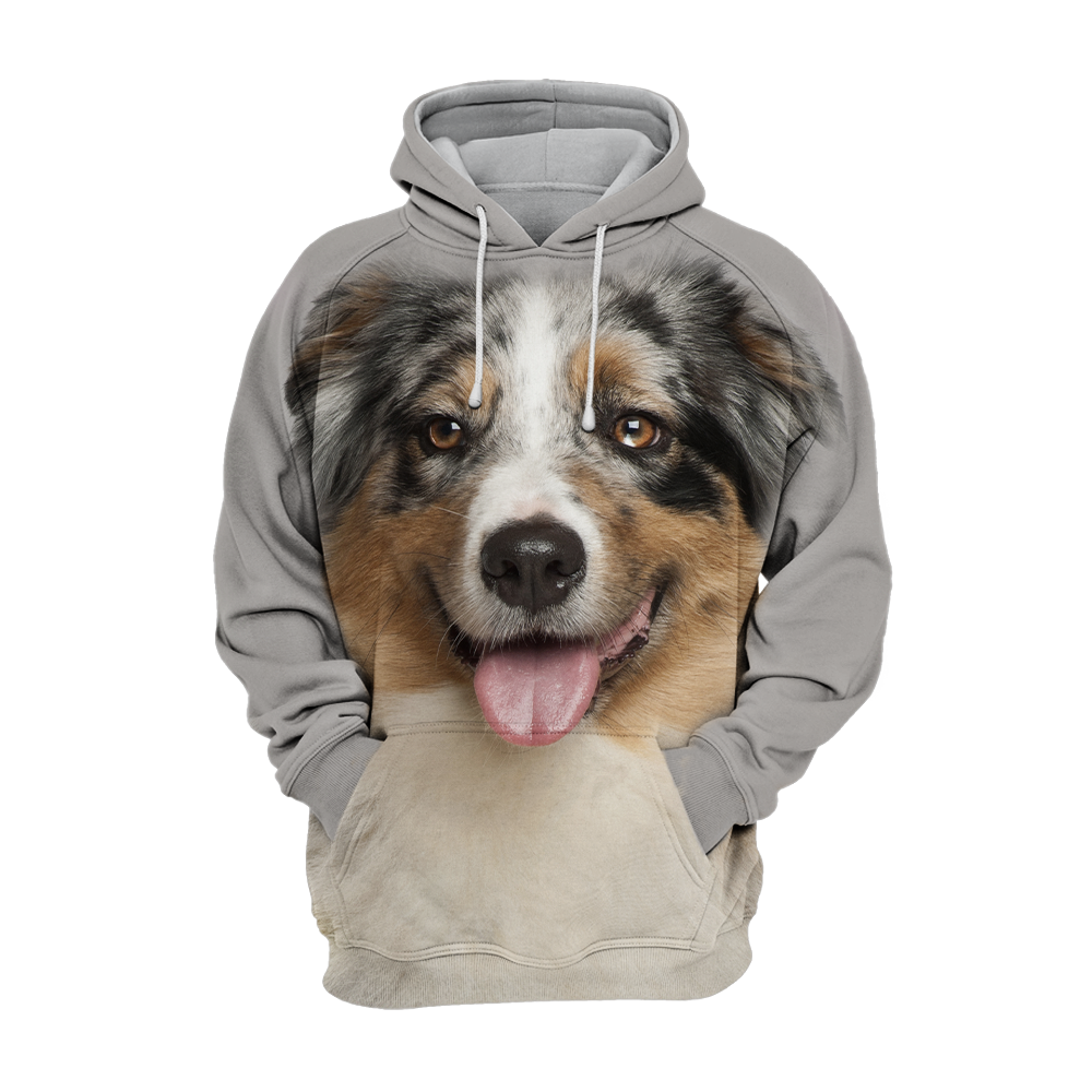 Unisex Honden Hoodie | Australian Shepherd Cute