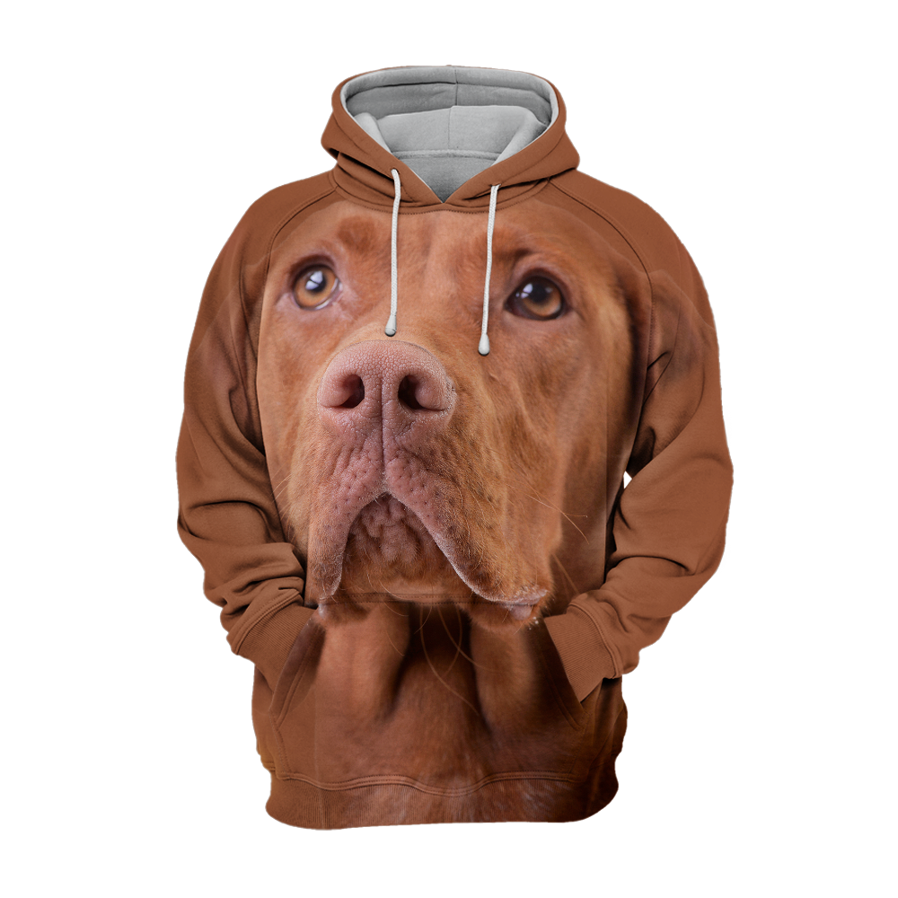 Unisex Honden Hoodie | Vizsla Hungarian Adorable