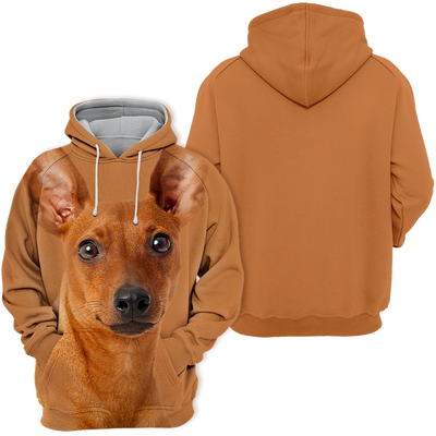 Unisex Honden Hoodie | Pinscher