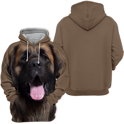 Unisex Honden Hoodie | Leonberger