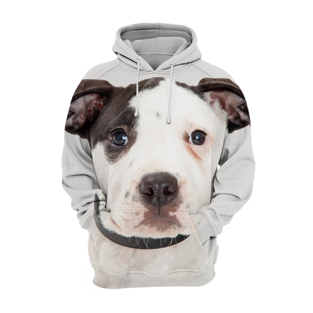 Unisex Honden Hoodie | Pit Bull Terrier Puppy