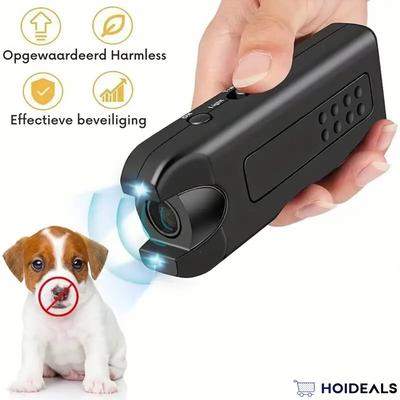 🎅Handheld antiblafcontrole lichtgevende ultrasone hondenafweerder