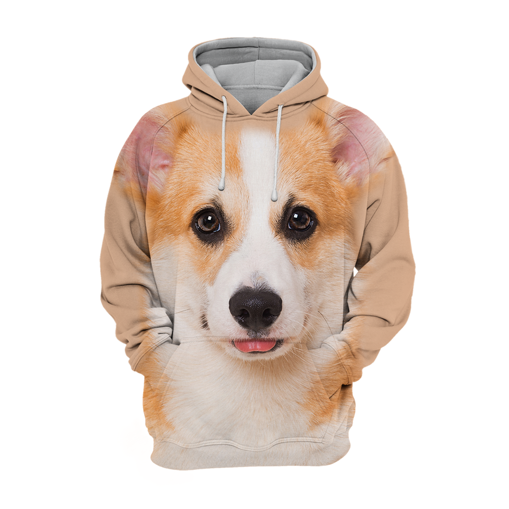 Unisex Honden Hoodie | Welsh Corgi Dog