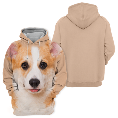 Unisex Honden Hoodie | Welsh Corgi Dog