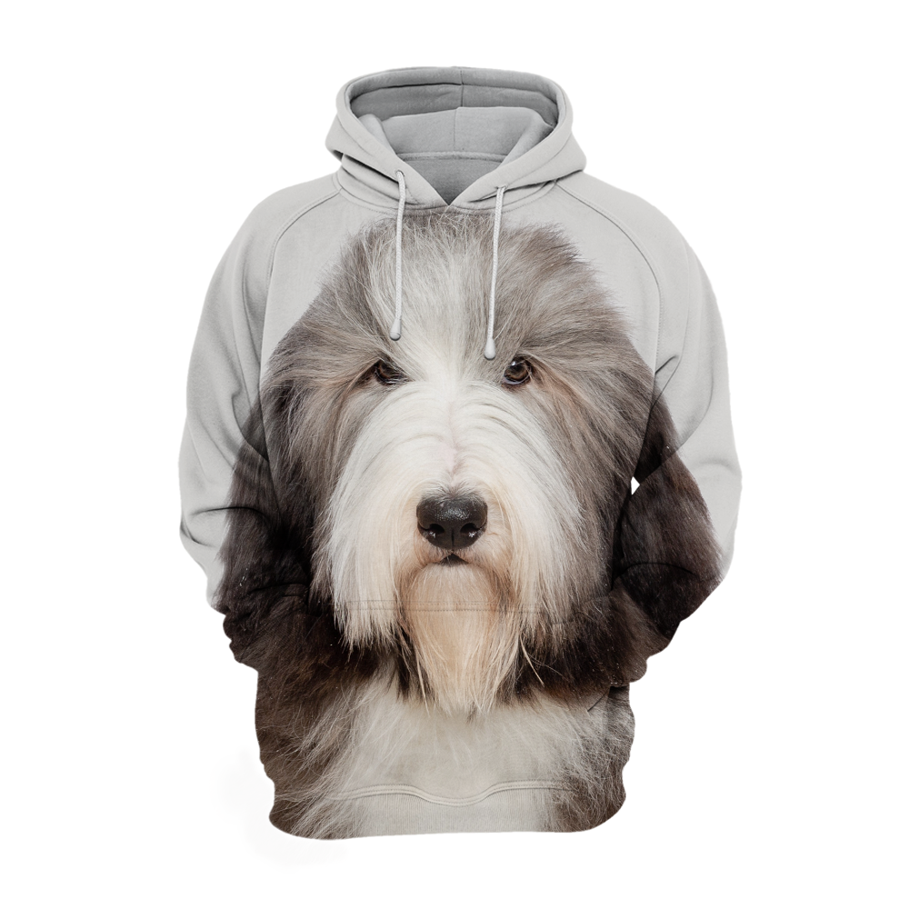 Unisex Honden Hoodie | Bearded Collie Dog