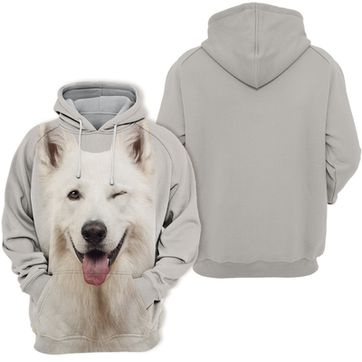 Unisex Honden Hoodie | Swiss Shepherd Adorable