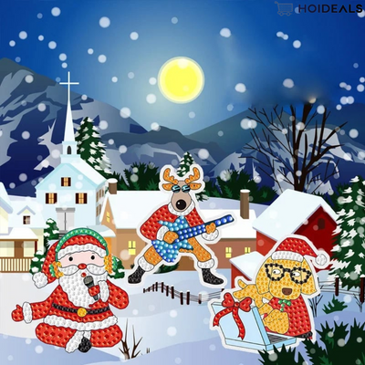 Kerst Diamond Sticker Kit