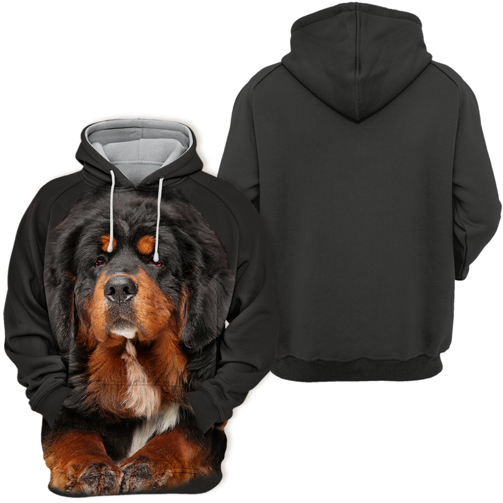 Unisex Honden Hoodie | Tibetaanse Mastiff