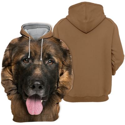 Unisex Honden Hoodie | German Shepherd Smile