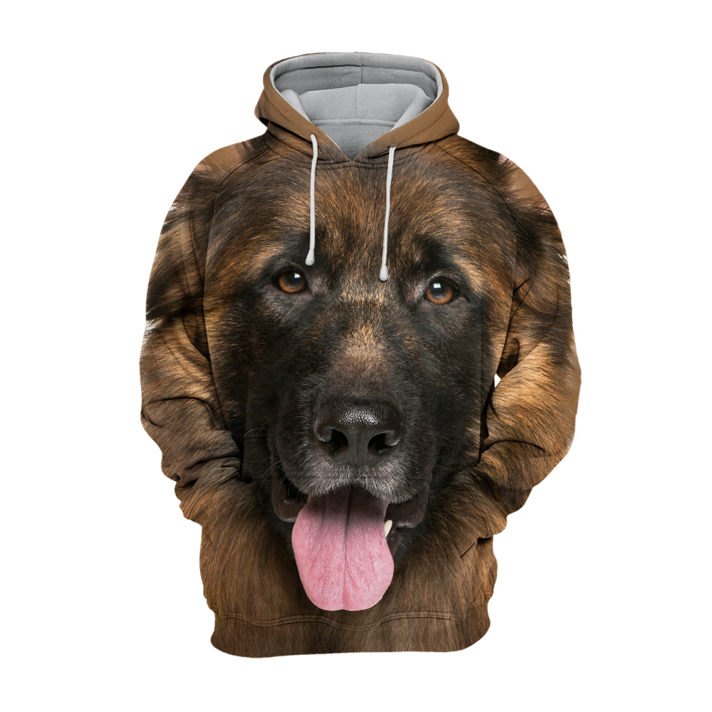 Unisex Honden Hoodie | German Shepherd Smile