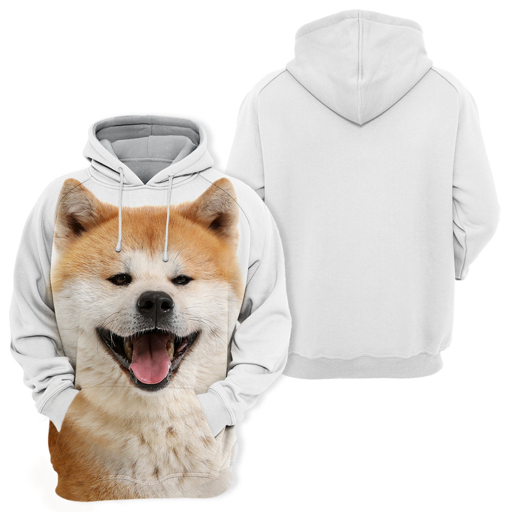 Unisex Honden Hoodie | Shiba Inu Akita Cute