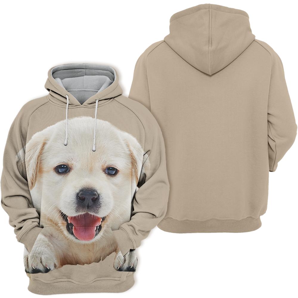 Unisex Honden Hoodie | Labrador Retriever Puppy