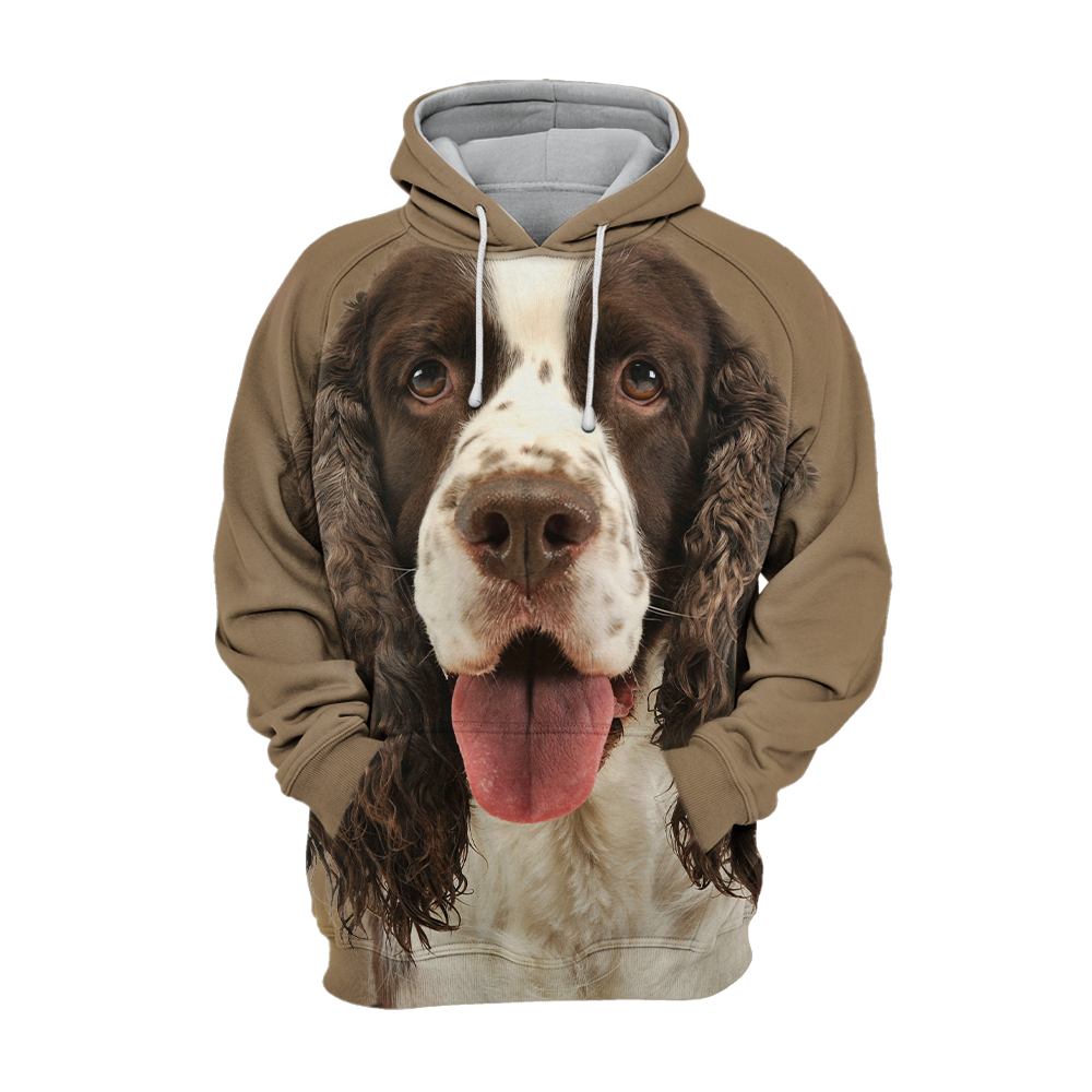 Unisex Honden Hoodie | English Cocker Spaniel Adorable