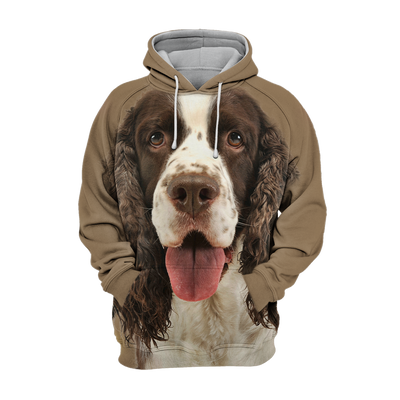 Unisex Honden Hoodie | English Cocker Spaniel Adorable