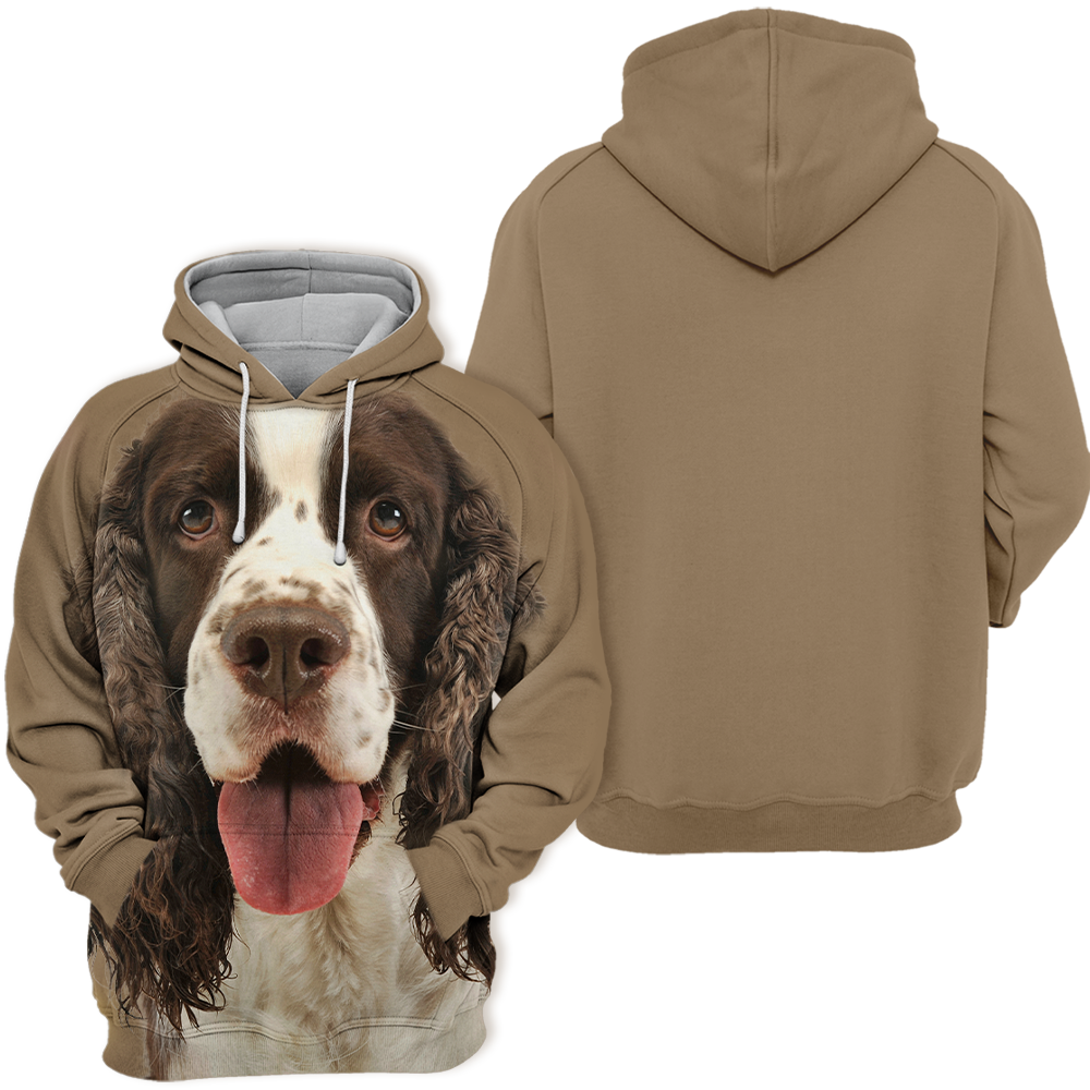 Unisex Honden Hoodie | English Cocker Spaniel Adorable