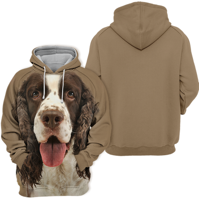 Unisex Honden Hoodie | English Cocker Spaniel Adorable