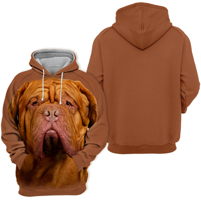 Unisex Honden Hoodie | Bordeaux Mastiff