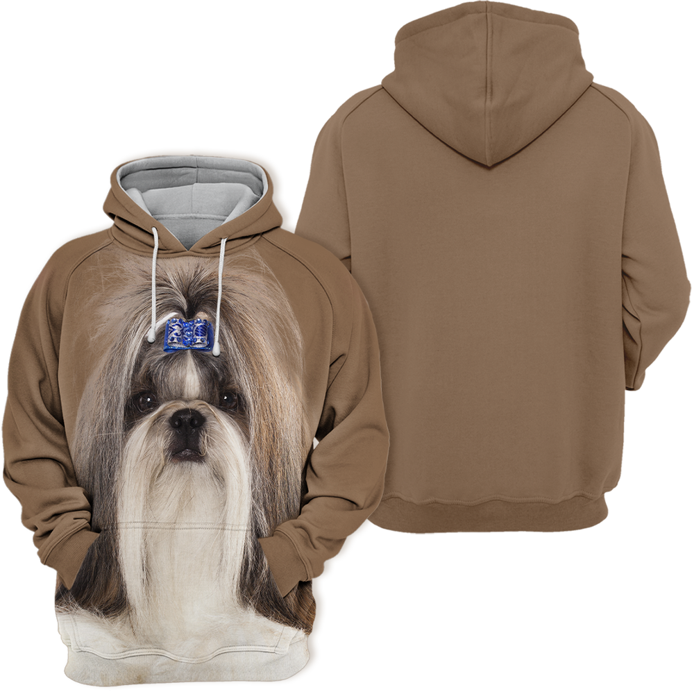 Unisex Honden Hoodie | Shih Tzu Quiet