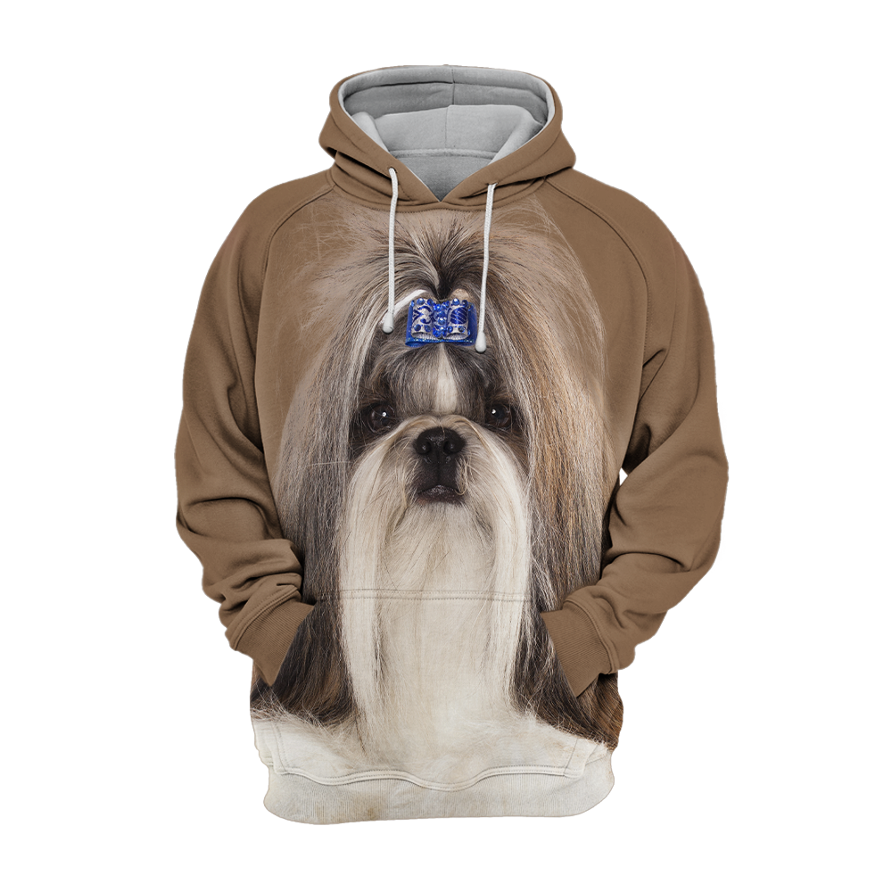 Unisex Honden Hoodie | Shih Tzu Quiet