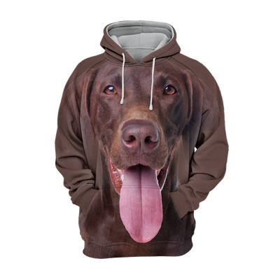 Unisex Honden Hoodie | German Shorthaired Pointer Laugh