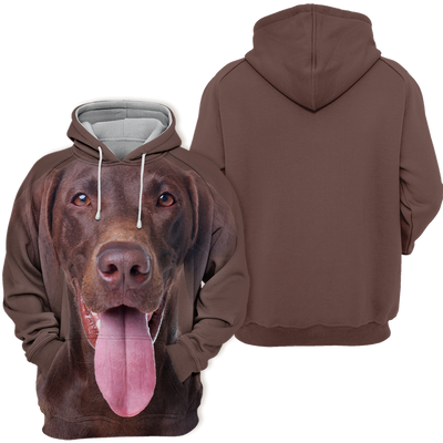 Unisex Honden Hoodie | German Shorthaired Pointer Laugh