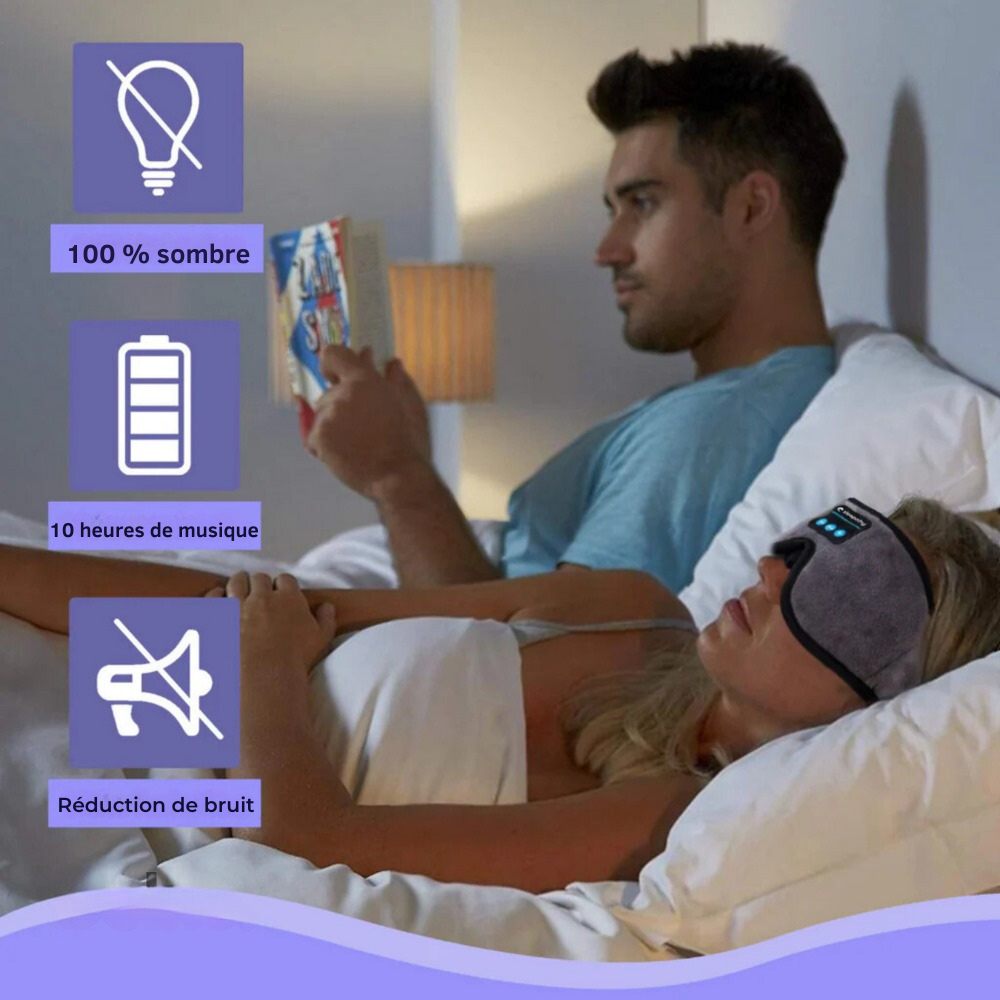 Masque de sommeil Bluetooth | 40% de réduction