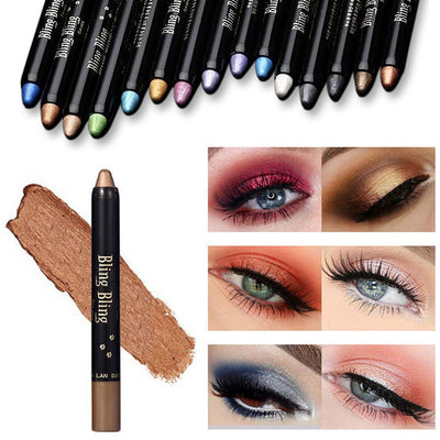 Waterdichte oogschaduw potlood eyeliner (1+2 GRATIS!)