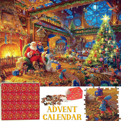 Adventskalender 2024  Kerstlegpuzzels