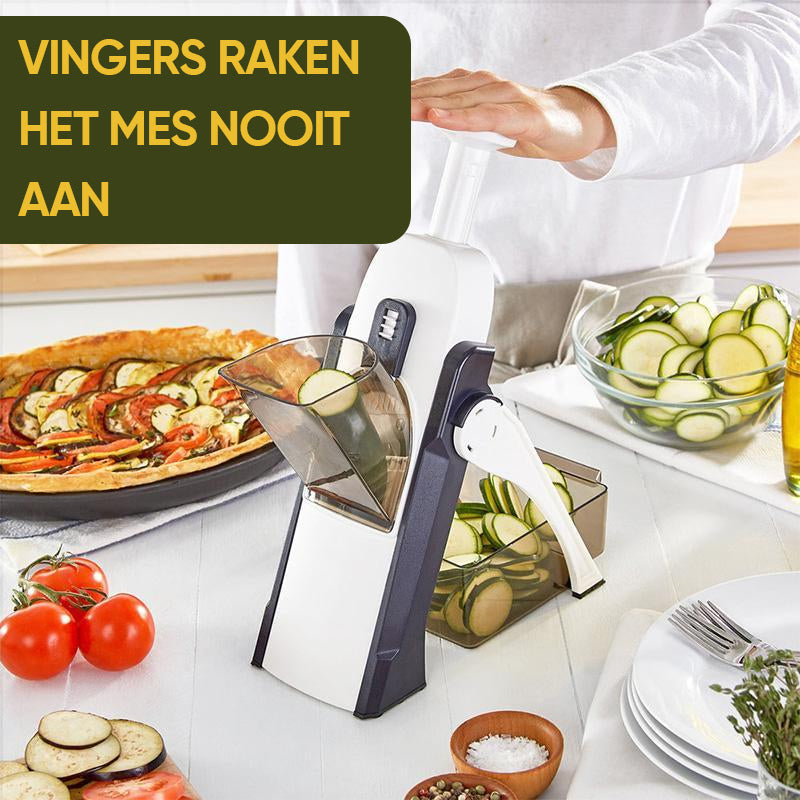 Groentesnijder van roestvrij staal