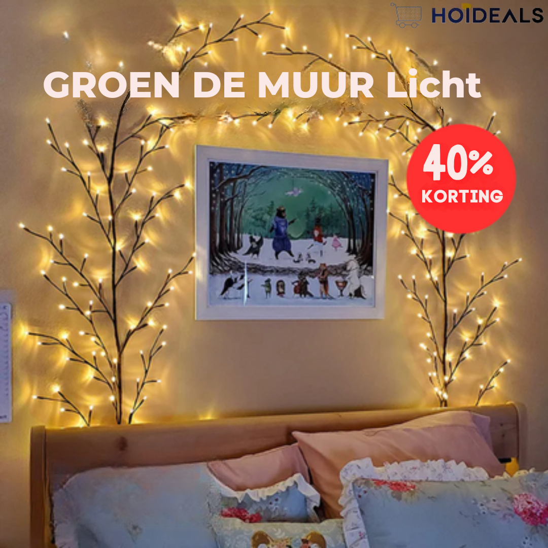 Moderne wandlamp in takstijl met 40% korting