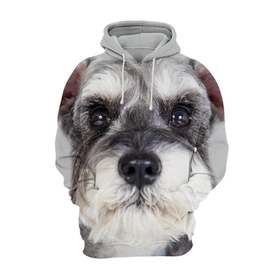 Unisex Honden Hoodie | Miniature Schnauzer