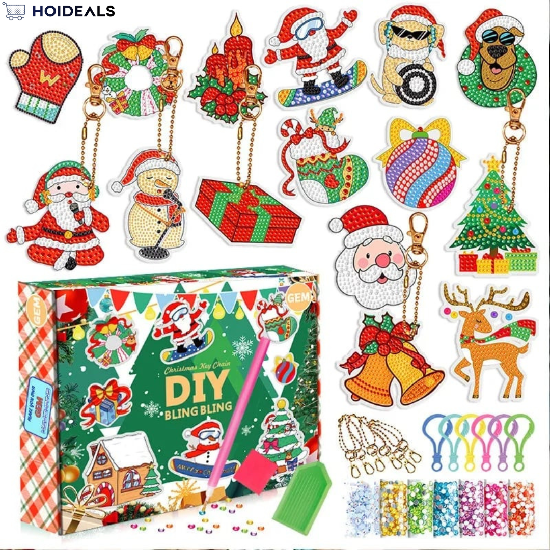 Kerst Diamond Sticker Kit