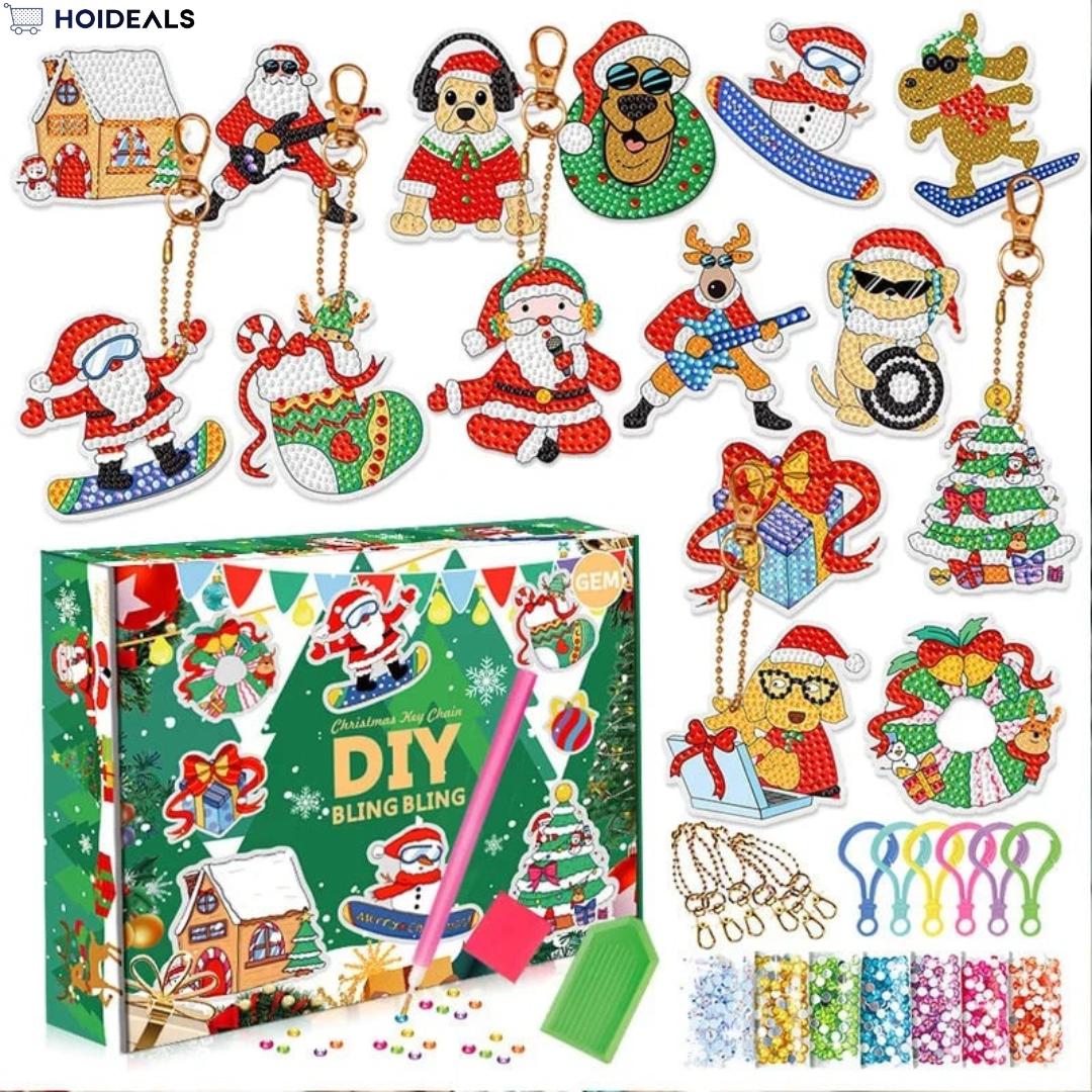 Kerst Diamond Sticker Kit