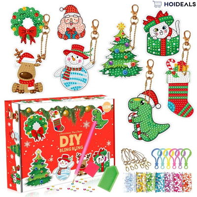 Kerst Diamond Sticker Kit