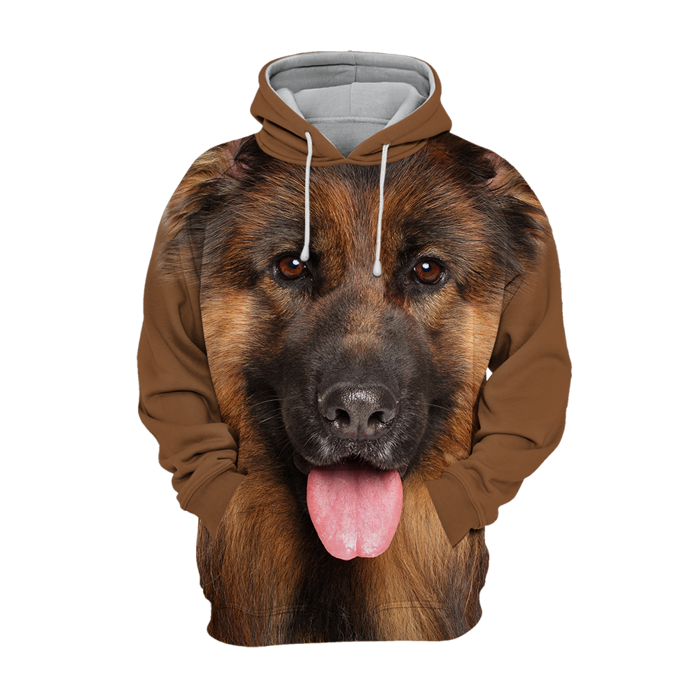 Unisex Honden Hoodie | German Shepherd Cute