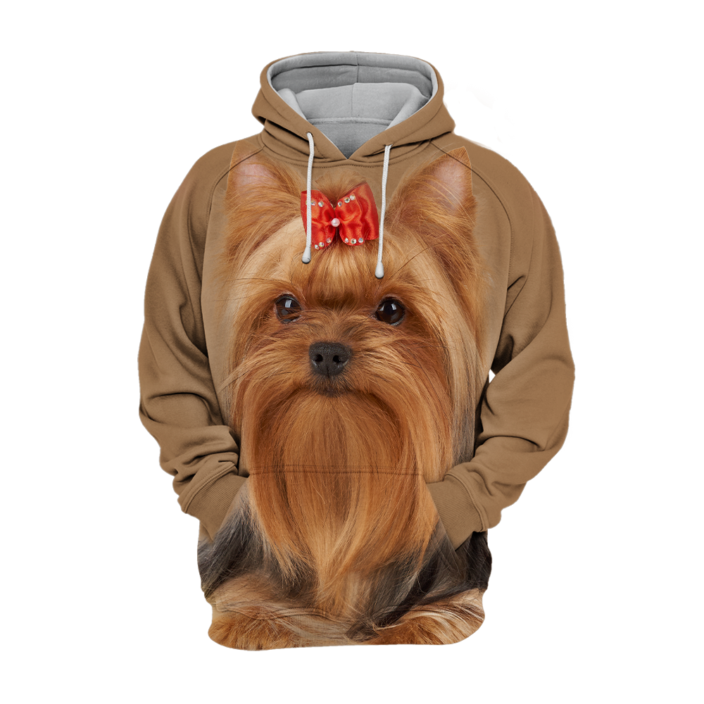 Unisex Honden Hoodie | Yorkshire Terrier Yorkie Adorable