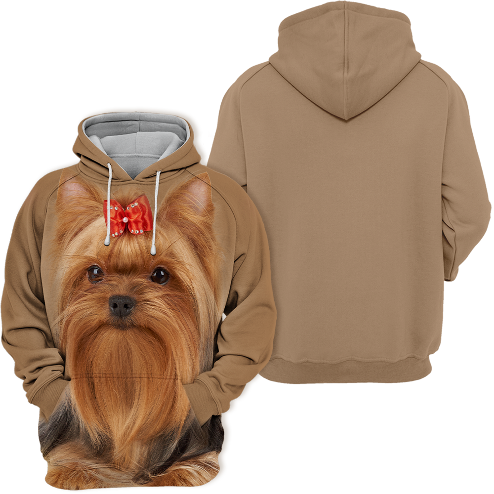 Unisex Honden Hoodie | Yorkshire Terrier Yorkie Adorable