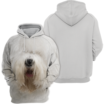 Unisex Honden Hoodie | Old English Sheepdog