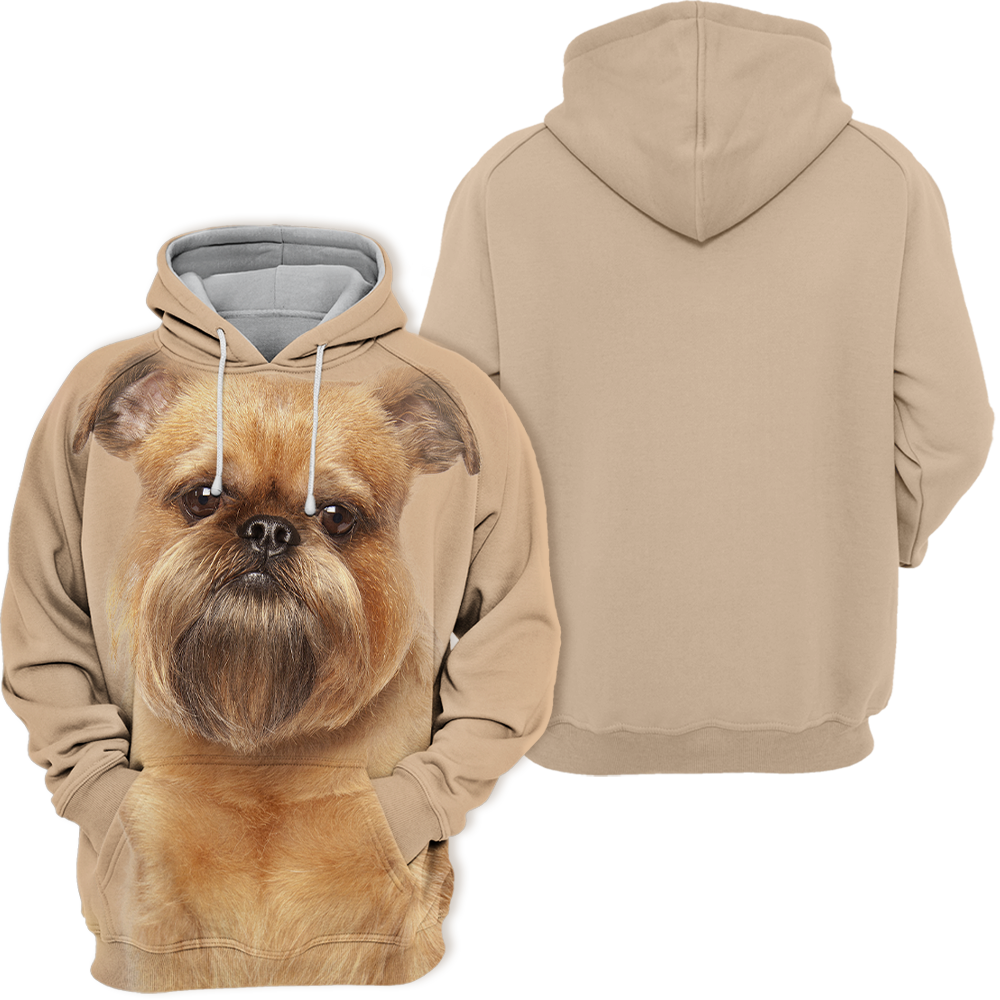 Unisex Honden Hoodie | Griffon Bruxellois