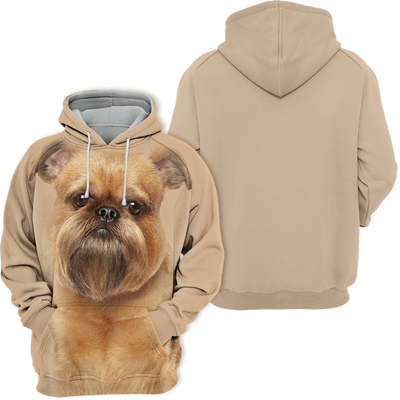 Unisex Honden Hoodie | Griffon Bruxellois