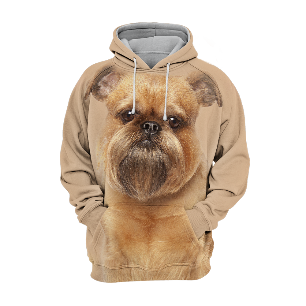 Unisex Honden Hoodie | Griffon Bruxellois