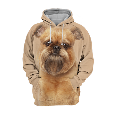 Unisex Honden Hoodie | Griffon Bruxellois