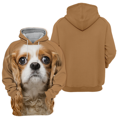 Unisex Honden Hoodie | Cavalier King Charles Spaniel Cute