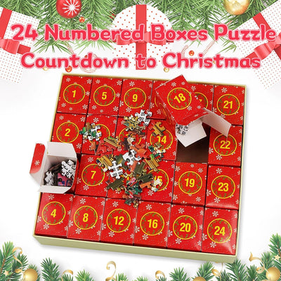 Adventskalender 2024  Kerstlegpuzzels